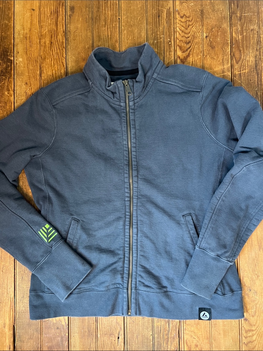 American Giant women’s Navy Full-Zip sweatshirt Jacket size xl